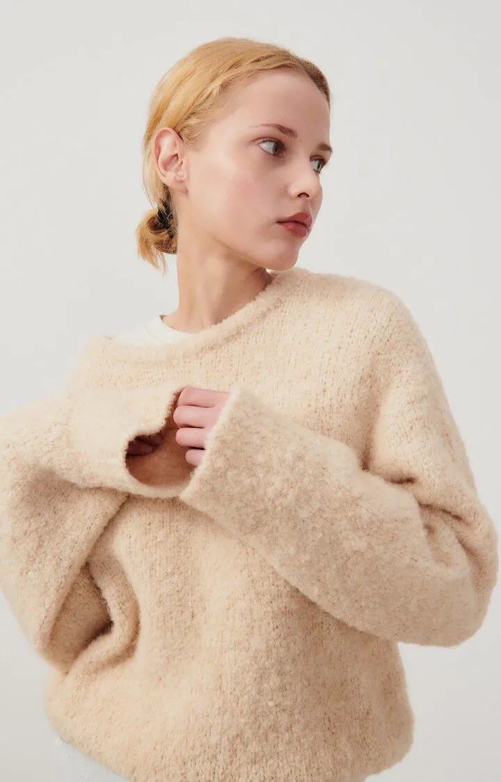 Light Beige Melange American Vintage Zolly Jumper