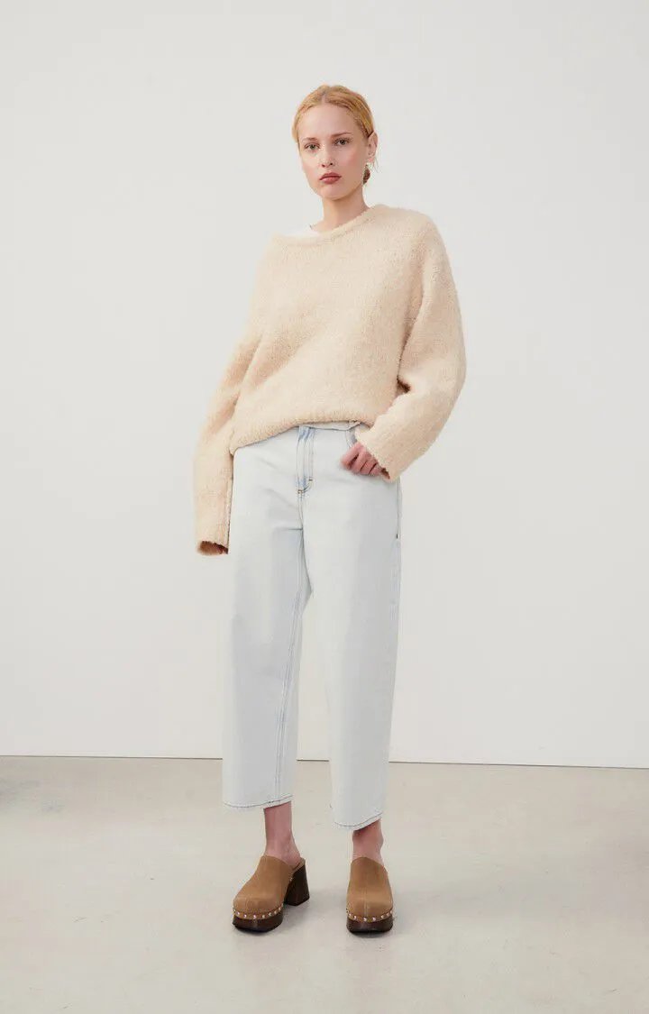 Light Beige Melange American Vintage Zolly Jumper