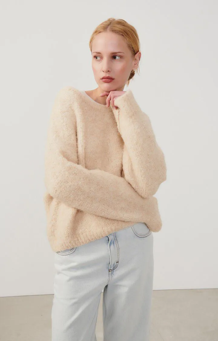 Light Beige Melange American Vintage Zolly Jumper