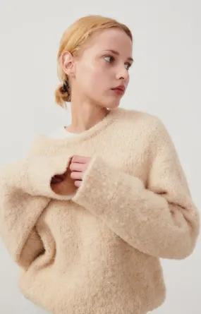 Light Beige Melange American Vintage Zolly Jumper