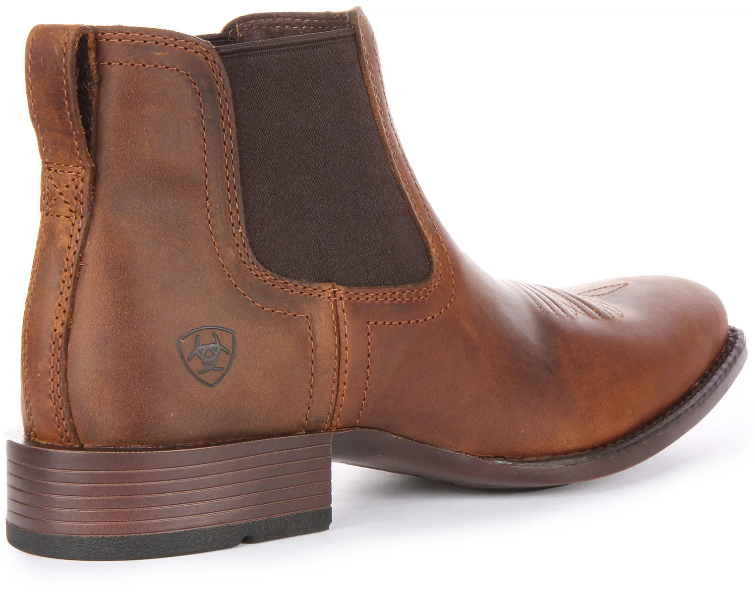 Ariat Booker Ultra Chelsea Boots for Men - Brown