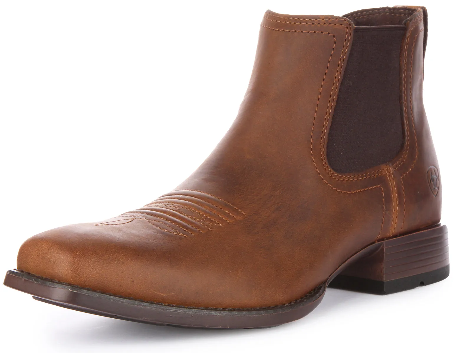 Ariat Booker Ultra Chelsea Boots for Men - Brown