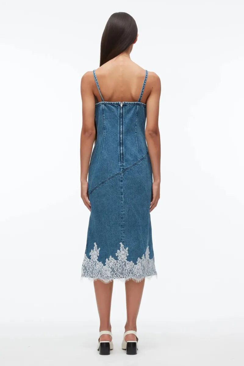 Denim Slip Dress