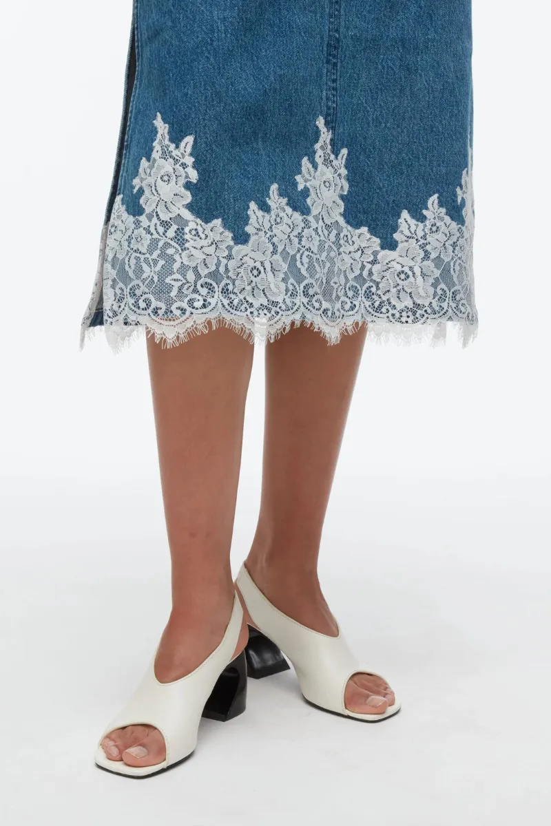 Denim Slip Dress
