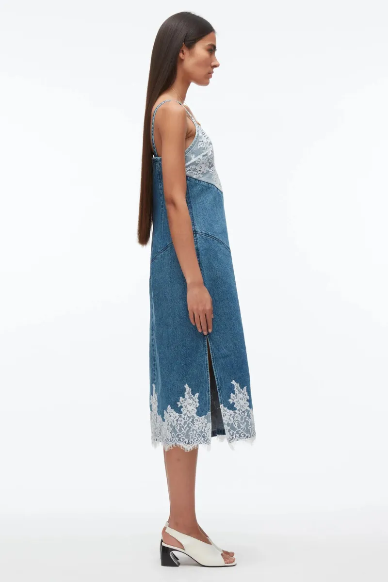Denim Slip Dress